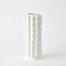 Global Views Frilled Vase - Matte White - Lg
