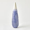 Global Views Furrow Taper Vase - Cobalt - Lg