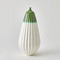 Global Views Furrow Vase - Emerald - Lg