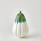 Global Views Furrow Vase - Emerald - Sm