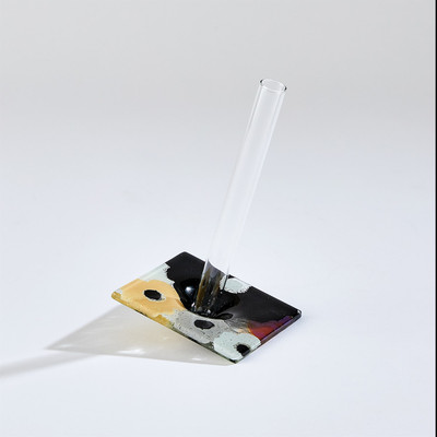 Global Views Fused Floral Vase - Neutral