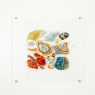 Global Views Fused Glass Wall Panel - Cool
