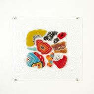 Global Views Fused Glass Wall Panel - Warm