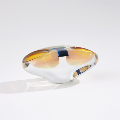 Global Views Gemella Vessel - Blue Gelp