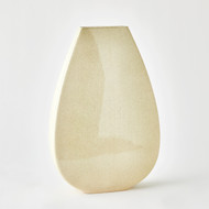 Global Views Giant Teardrop Vase - Butter Crackle - Lg