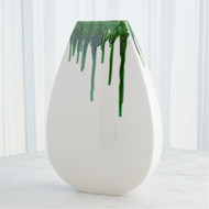 Global Views Giant Teardrop Vase - Emerald - Lg