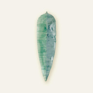 Global Views Glass Wall Leaf - Blue - Green