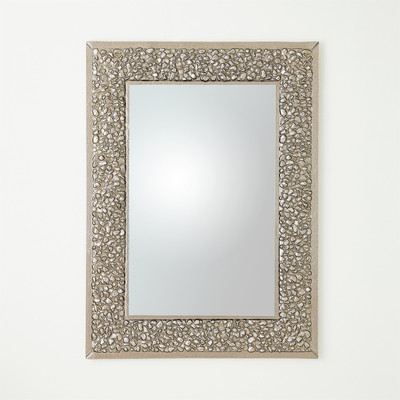 Global Views Golden Stone Mirror - Sm