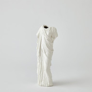 Global Views Greco Vase - Matte White - Med