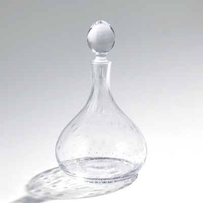Global Views Hamish Decanter - Clear Seeded