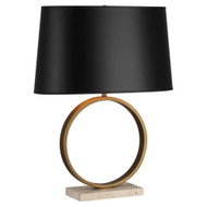 Logan Table Lamp - Aged Brass