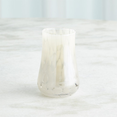 Global Views Hamish Glass - Opal Dots - Tall