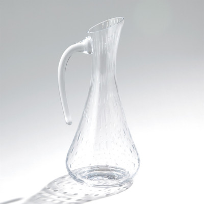 Global Views Hamish Pitcher - Clear Seeded