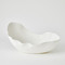 Global Views Horn Bowl - Matte White - Lg