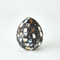 Global Views Horn Egg - Black - Lg