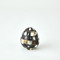 Global Views Horn Egg - Black - Sm