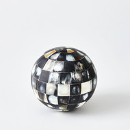 Global Views Horn Sphere - Black - Med