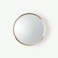 Global Views Hudson Mirror - Brass - Sm