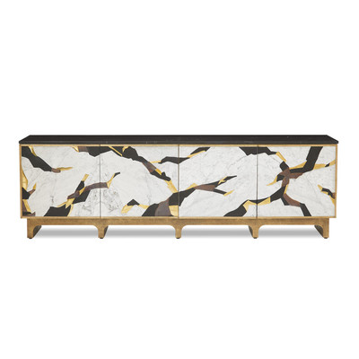 Global Views Inlay Cabinet