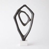 Global Views Interplay Sculpture - Bronze