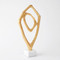Global Views Interplay Sculpture - Gold Leaf
