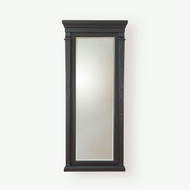 Global Views Josephine Floor Mirror - Blackened Oak