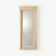 Global Views Josephine Floor Mirror - Bleached Oak