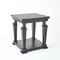Global Views Josephine Side Table - Blackened Oak