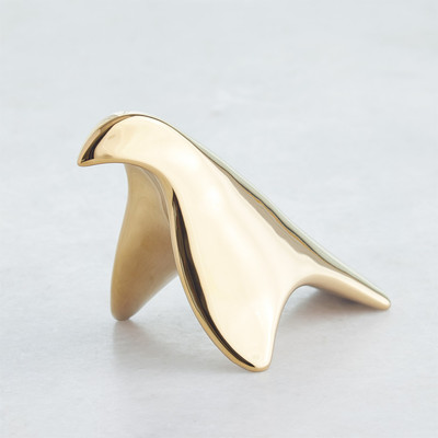 Global Views Les Animaux - Colombe - Bright Gold