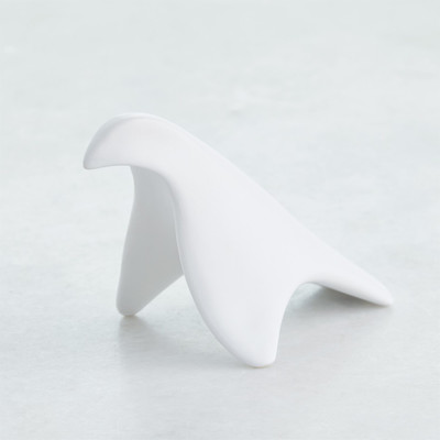 Global Views Les Animaux - Colombe - Matte White