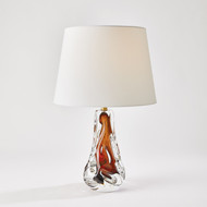 Global Views Lila Lamp - Amber