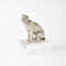 Global Views Lioness Sculpture - Nickel - Crystal