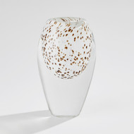 Global Views Livingston Vase - Brown Spots - Lg