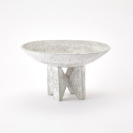 Global Views Loire Bowl - Light Grey - Lg