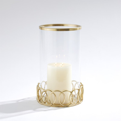 Global Views Loops Hurricane - Brass