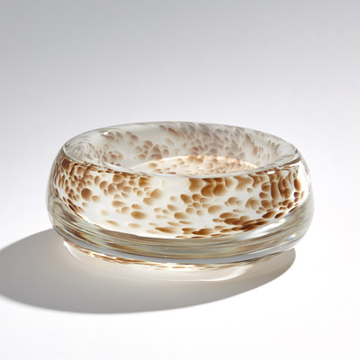 Global Views Ludlow Bowl - Brown Spots - Lg