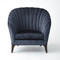 Global Views Luxe Lounge Chair - Indigo