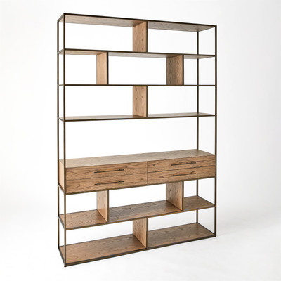 Global Views Mack Etagere - Oak