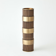 Global Views Magic Flute Cylinder C - H - Brass - Bronze - Lg