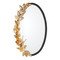 Global Views Magnolia Branch Mirror - Antique Brass - Gold