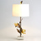 Global Views Magnolia Flower Table Lamp - Left