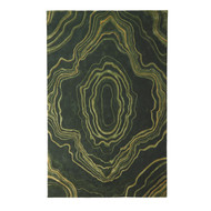 Global Views Malachite Rug - 5 x 8