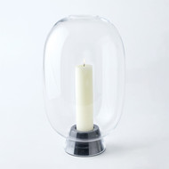 Global Views Marble Cone Hurricane - Black