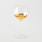 Global Views Metallic Orb Wine Glass - Gold