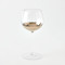 Global Views Metallic Orb Wine Glass - Platinum