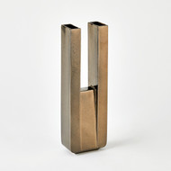 Global Views Metropolis Vase - Bronze - Tall