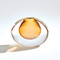 Global Views Micro Bubble Vase - Amber - Sm