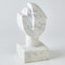 Global Views Mod Marble Portrait Bust
