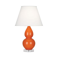 Small Double Gourd Table Lamp - Pumpkin