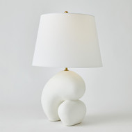 Global Views Muse Lamp - Matte White